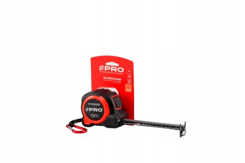 METRÓWKA MIARA ZWIJANA W-ROCKER 32MM 5M PRO-MZ915 PRO