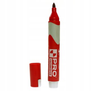 Marker permanentny czerwony PRO Fachmayer 1 szt.