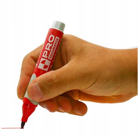 Marker permanentny czerwony PRO Fachmayer 1 szt.