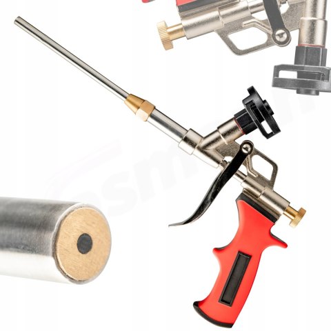 PISTOLET DO PIANY PIANKI MONTAŻOWEJ REGULACJA STRUMIENIA PRO BT-14