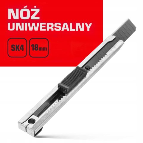PRO Nóż nożyk z ostrzem łamanym SK4 18MM PRO-NU120