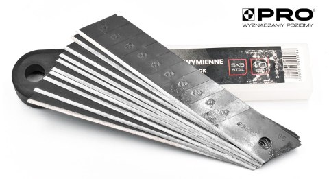 PRO OSTRZA WYMIENNE 18MM SK5 10 SZT NU026