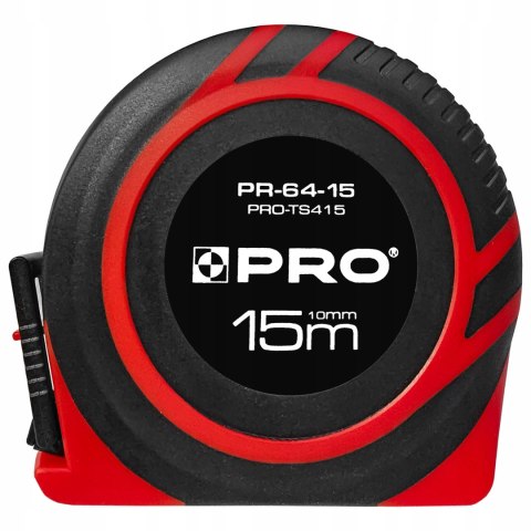 PRO TAŚMA MIERNICZA STALOWA ZWIJANA MIARKA 15M MINI PRO TS415