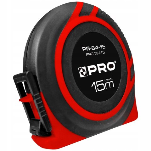 PRO TAŚMA MIERNICZA STALOWA ZWIJANA MIARKA 15M MINI PRO TS415