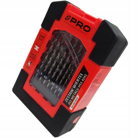 PRO ZESTAW WIERTEŁ DO METALU HSS 4241 ZW020