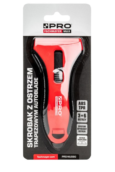 SKROBAK Z OSTRZEM TRAPEZOWYM AUTOBLADE SK5 9 OSTRZY PRO NU090