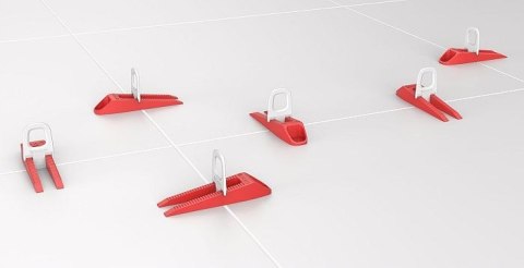 Zaciski/klipsy do poziomowania płytek Pro 400 szt. 1 mm PRO SP606
