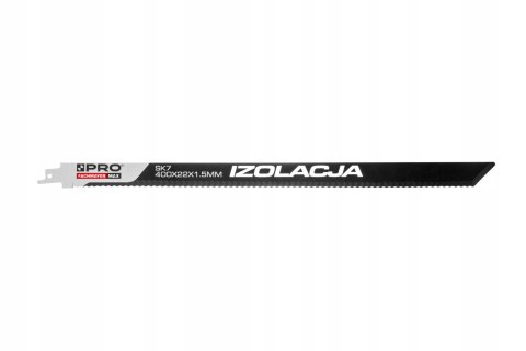BRZESZCZOT DO PIŁ SZABLASTYCH IZOLACJA 400mm x 22mm x 1,5mm SK7 PRO WL012