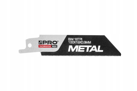 BRZESZCZOT DO PIŁY SZABLASTEJ BIM DO METALU 100x19x0,9MM 3SZT