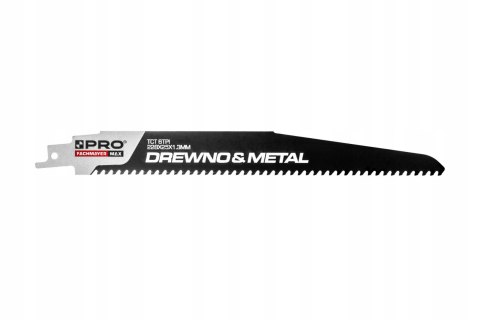 BRZESZCZOT DO PIŁY SZABLASTEJ DO DREWNA I METALU 228x25x1,3MM 2 SZT