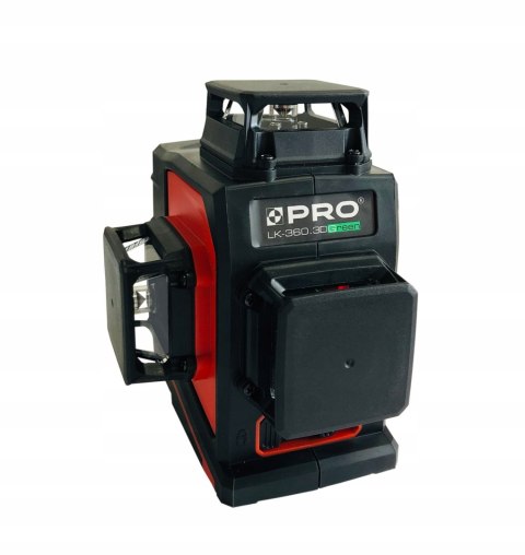 LASER PŁASZCZYZNOWY KRZYŻOWY PRO LK-360.3DG GREEN Z PILOTEM + PREZENT