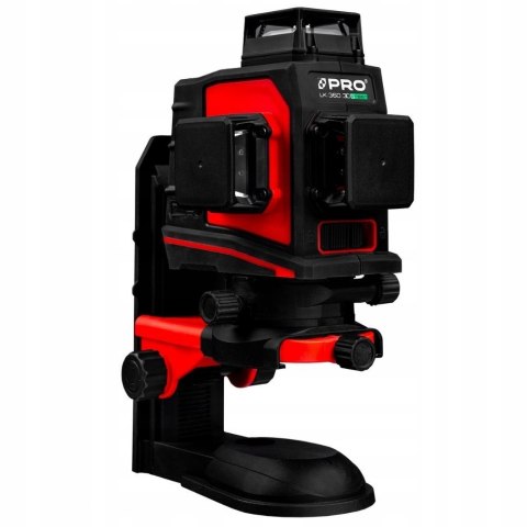 LASER PŁASZCZYZNOWY KRZYŻOWY PRO LK-360.3DG + STATYW TR650F + PREZENT