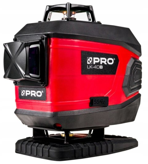 Laser krzyżowy Pro LK-4DB 60 m