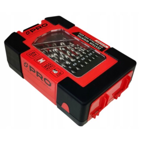 PRO ZESTAW WIERTEŁ DO METALU HSS 4241 ZW020