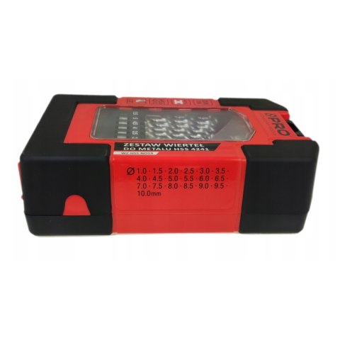 PRO ZESTAW WIERTEŁ DO METALU HSS 4241 ZW020